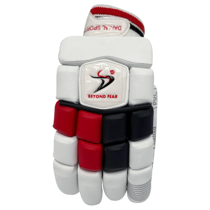 DS 1.1 L.E Batting Gloves Black/Red Cricket Batting Equipment – view 2