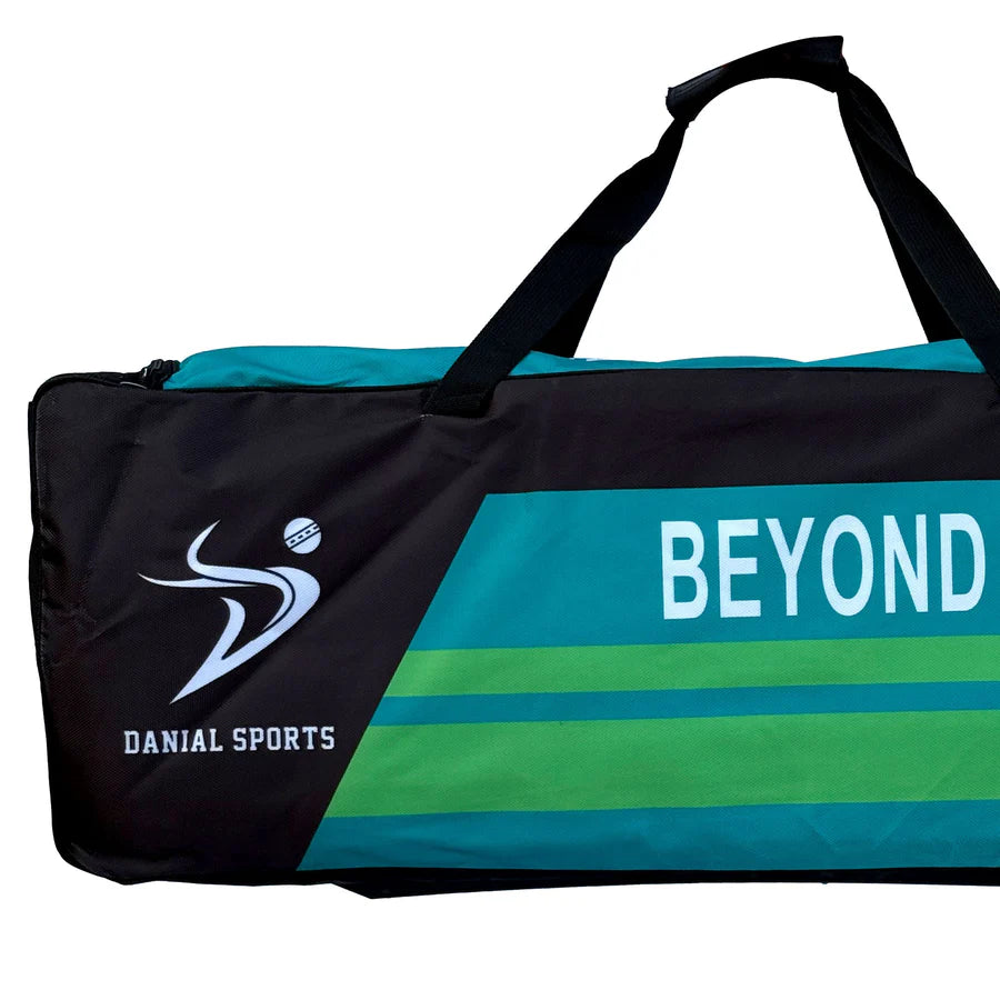 DS 1.1 Player Edition Wheelie Cricket Bag BLK/GREEN – view 4