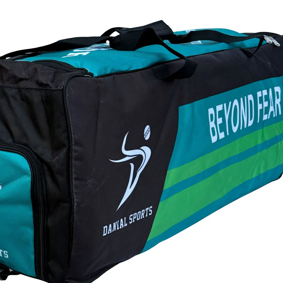 DS 1.1 Player Edition Wheelie Cricket Bag BLK/GREEN – view 7
