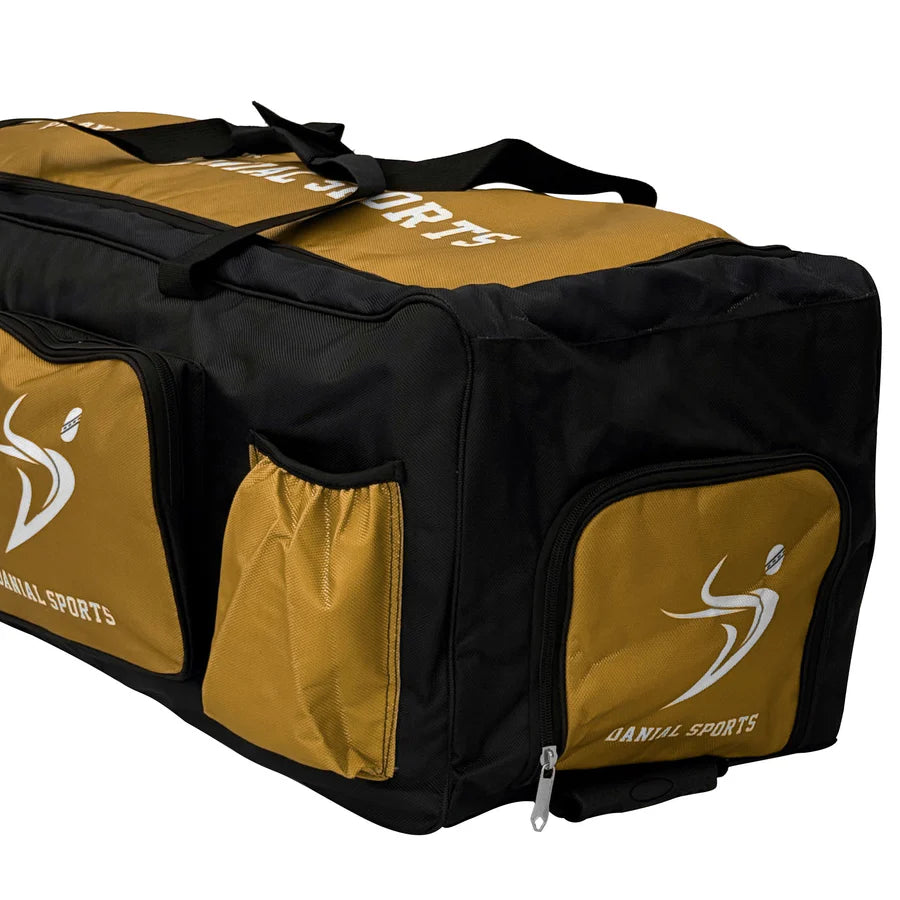 DS 1.1 Player Edition Wheelie Cricket Bag YLW/BLK – view 8