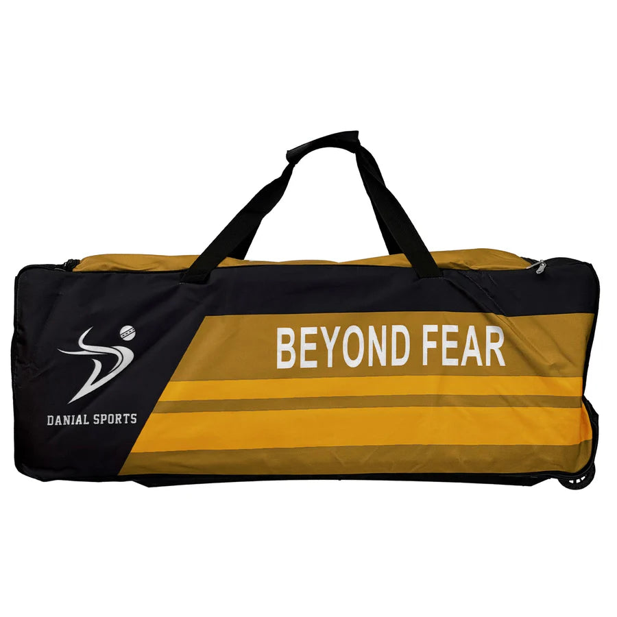 DS 1.1 Player Edition Wheelie Cricket Bag YLW/BLK