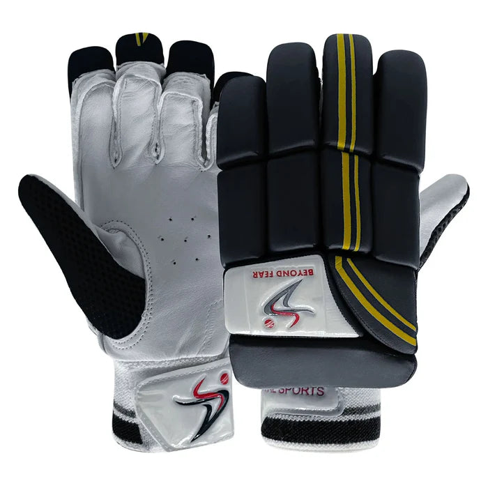 DS 1.3 Batting Gloves Black Cricket Batting Equipment – view 2