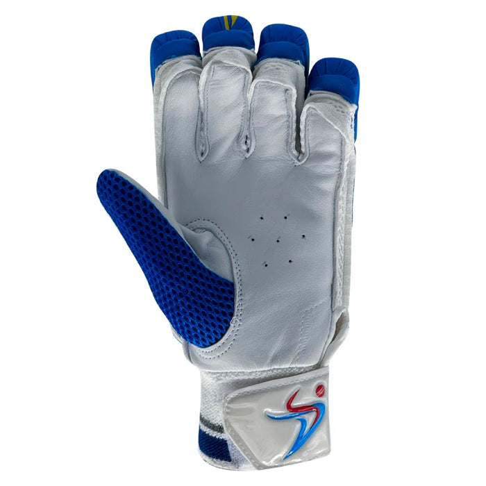 DS 1.3 Batting Gloves Blue Cricket Batting Equipment – view 2