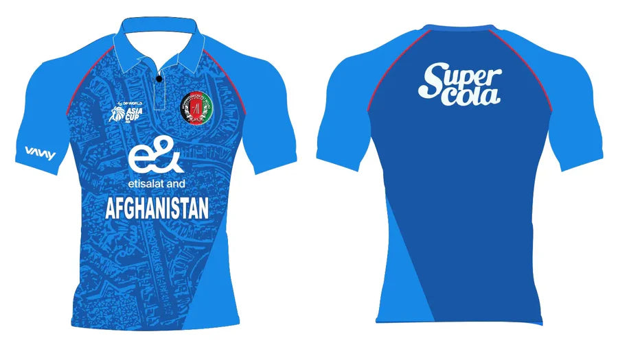 DS 2025 Asia Cup Afghanistan Fan Shirt Cricket Clothing