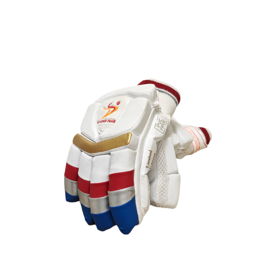 Ds Batting Gloves Youth (red /silver/blue) Cricket Batting Equipment