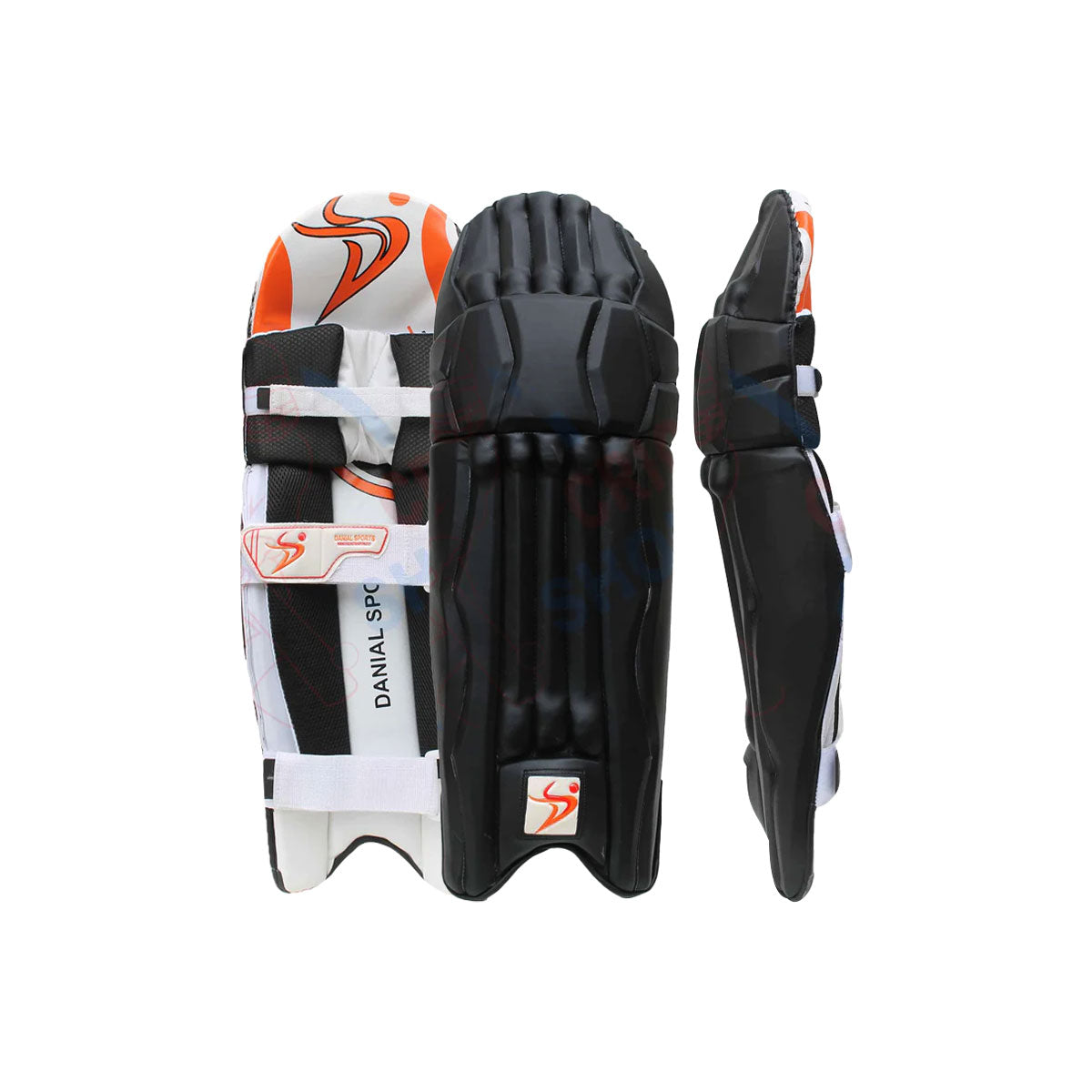 DS Black Cricket Pads & Gloves Set – view 2