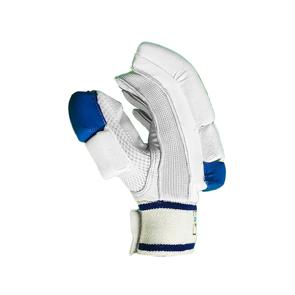 DS Blue / White 1.0 Batting Cricket Gloves junior – view 4