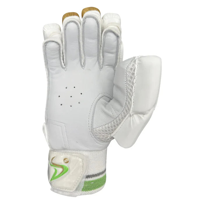 DS Cricket Batting Gloves Green/Gold – view 4
