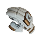 DS D 1.0 White/Gold Batting Gloves Adult Cricket Batting Equipment – view 4