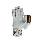 DS D 1.0 White/Gold Batting Gloves Youth Cricket Batting Equipment – view 2