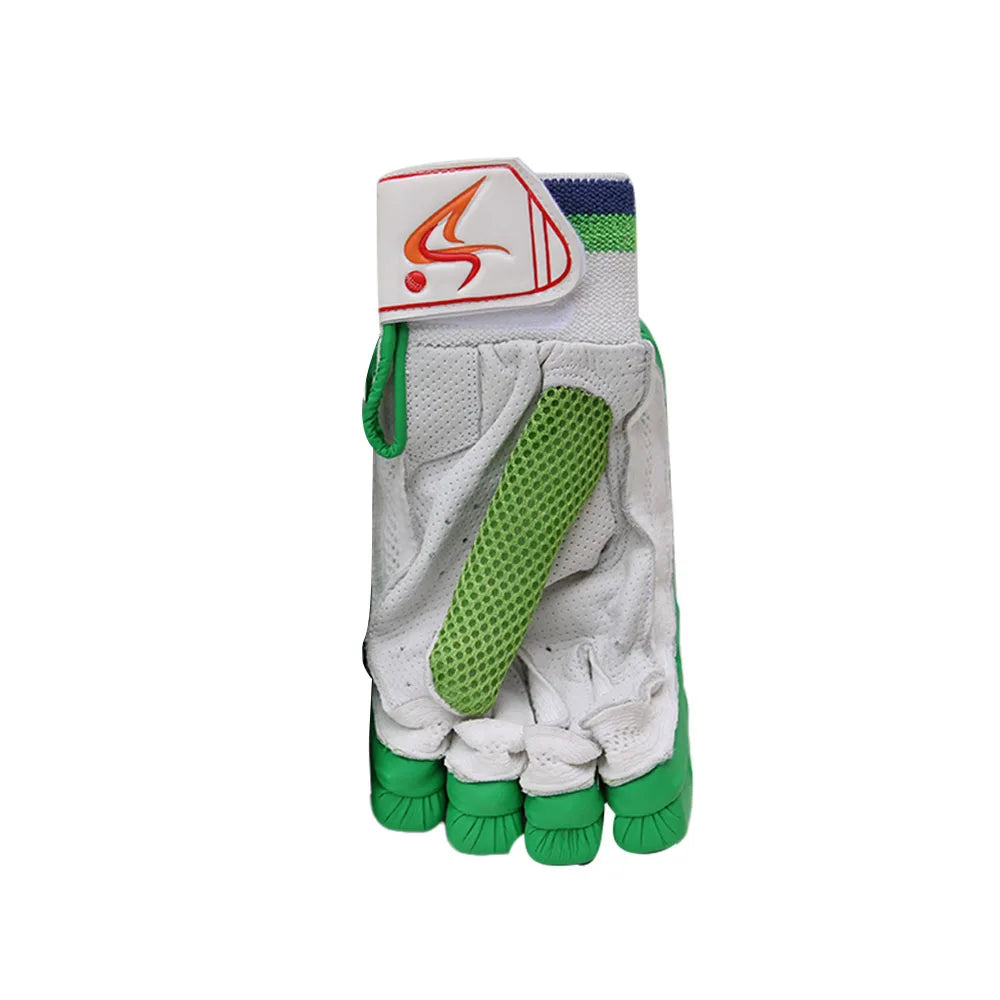 DS Green Batting Gloves (Adult) Cricket Batting Equipment – view 4