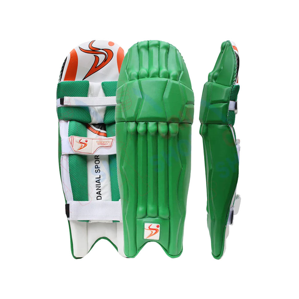 DS Green Cricket Pads & Gloves Set – view 6