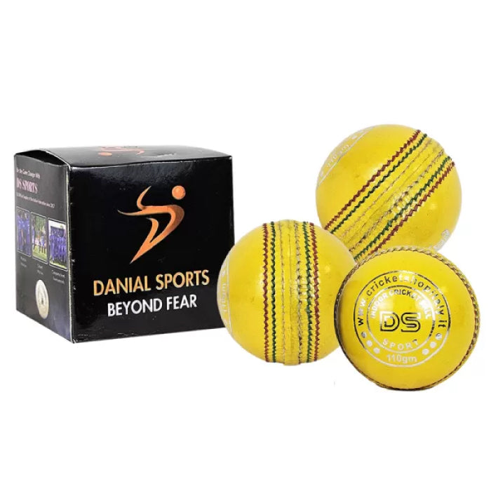 DS Indoor Cricket Ball premium leather quality