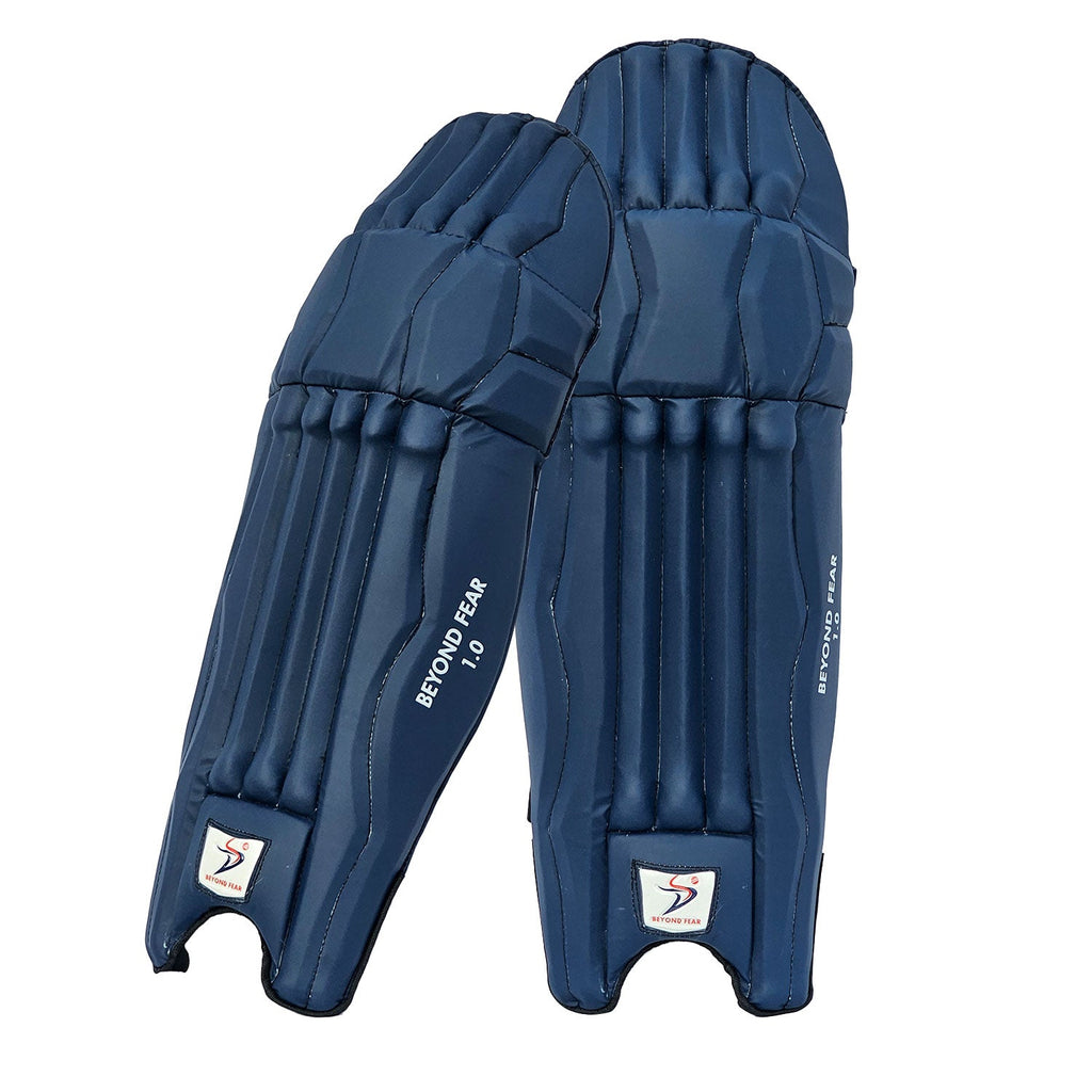 DS Navy Batting Pads Adult Cricket Batting Equipment – view 3