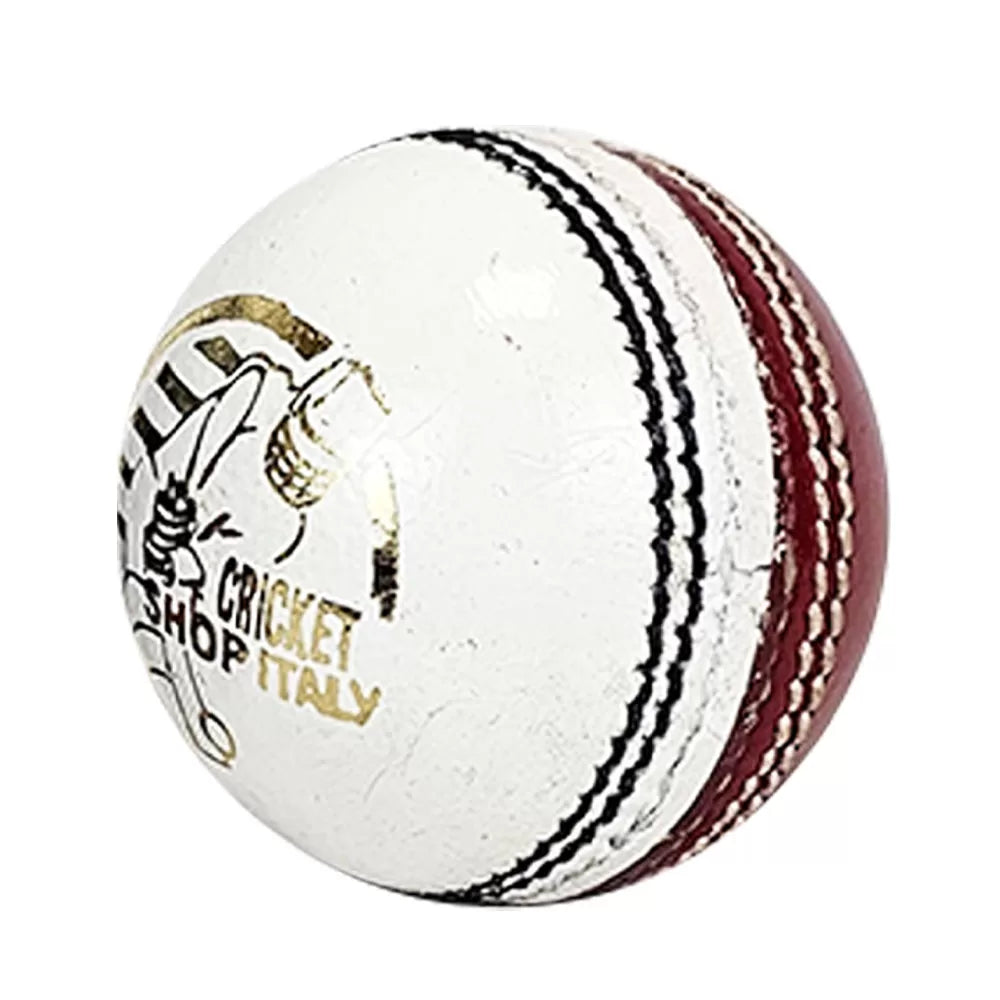 DS Practice Red / white Cricket Ball – view 4