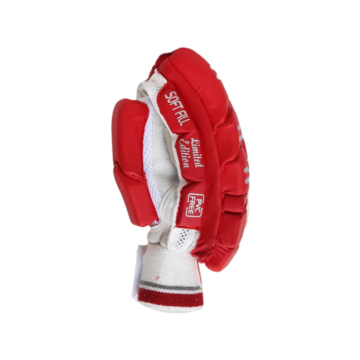DS Red Batting Gloves (Adult) Cricket Batting Equipment – view 3