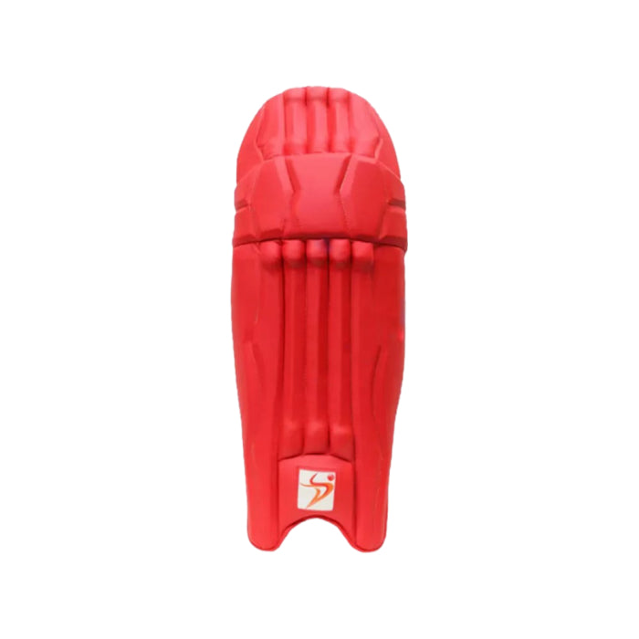 DS Red Batting Pads Junior Cricket Batting Equipment