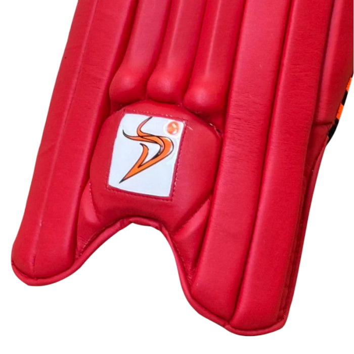 DS Red Cricket Batting Pads Adult – view 8