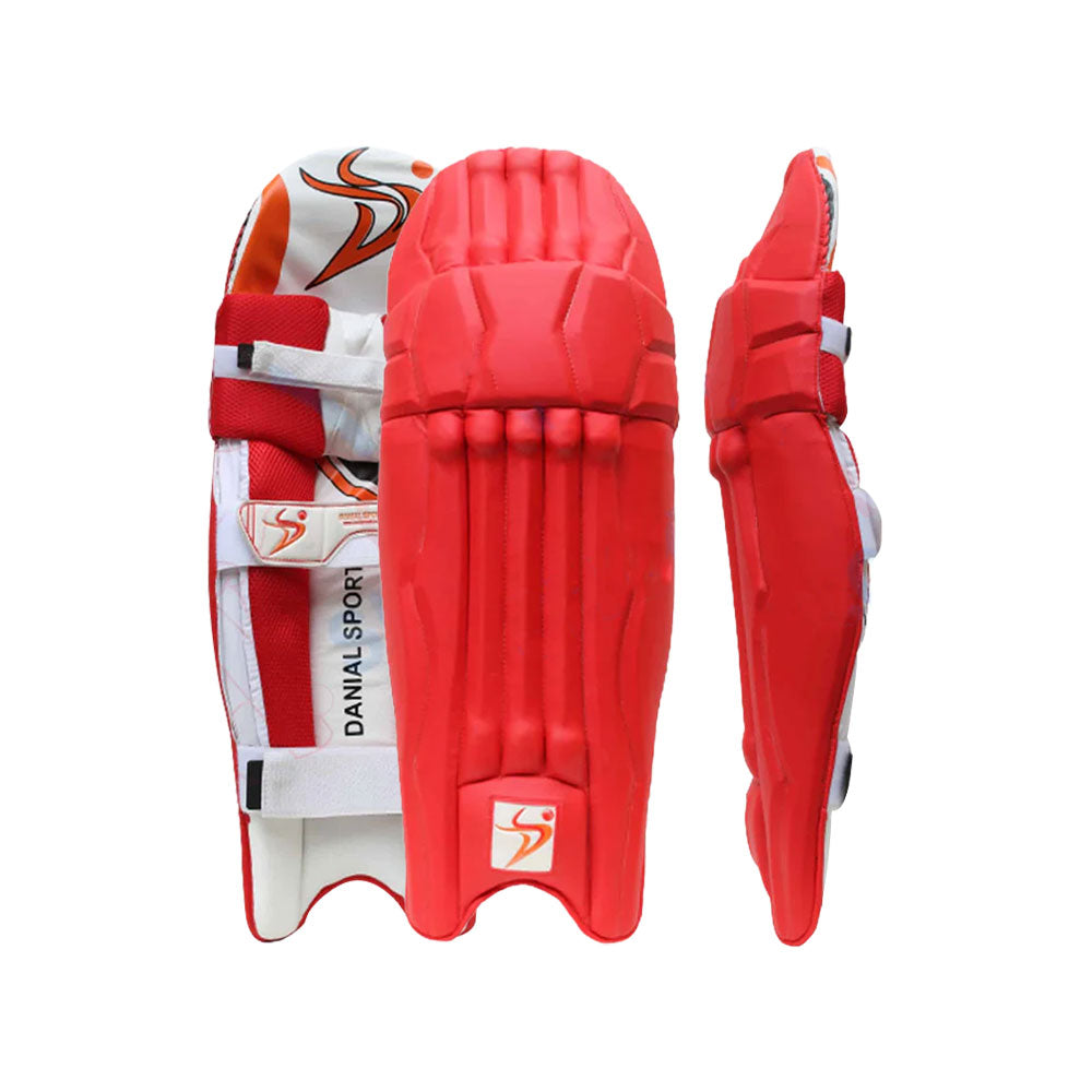 DS Red Cricket Pads & Gloves Set – view 2