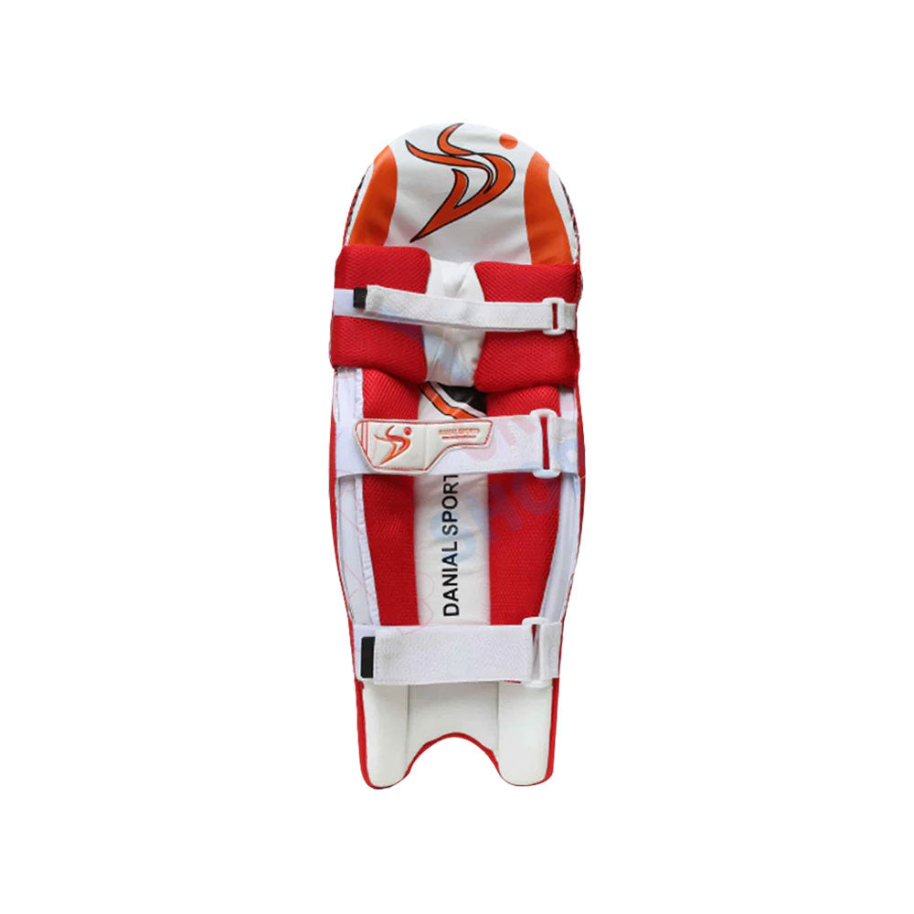 DS Red Cricket Pads & Gloves Set – view 4