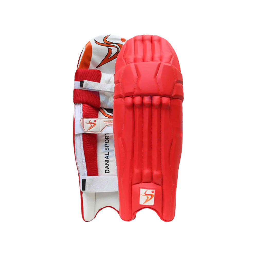 DS Red Cricket Pads & Gloves Set – view 5