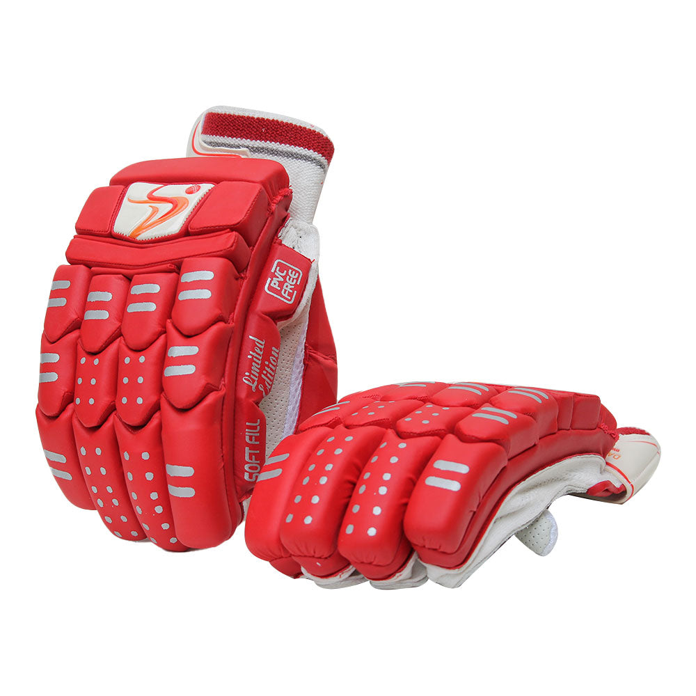 DS Red Cricket Pads & Gloves Set – view 8