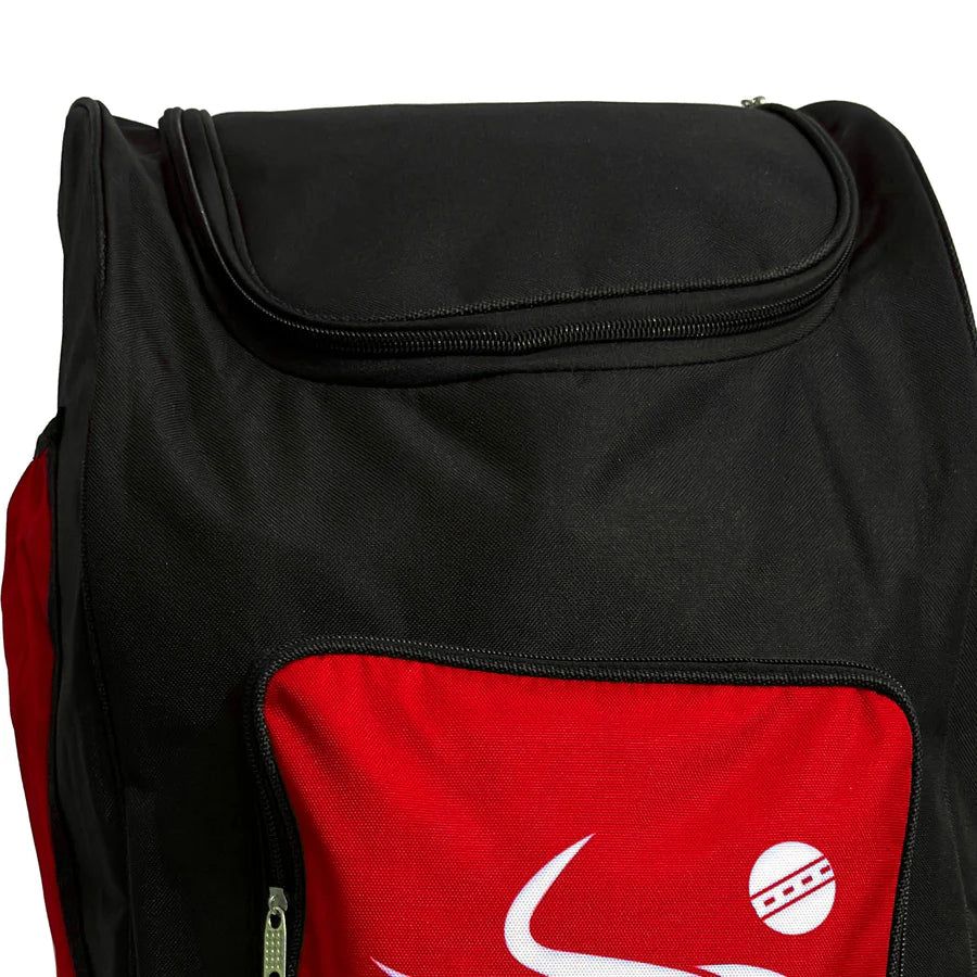 DS Star Duffle Cricket Bag Black/ Red – view 10