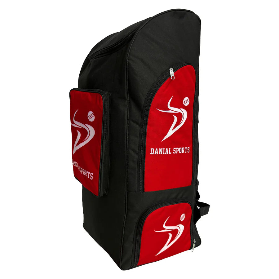 DS Star Duffle Cricket Bag Black/ Red – view 2