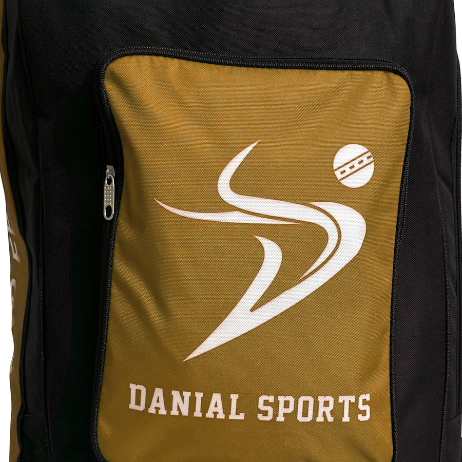 DS Star Duffle Cricket Bag Black/ Yellow – view 4