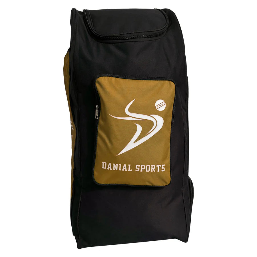 DS Star Duffle Cricket Bag Black/ Yellow