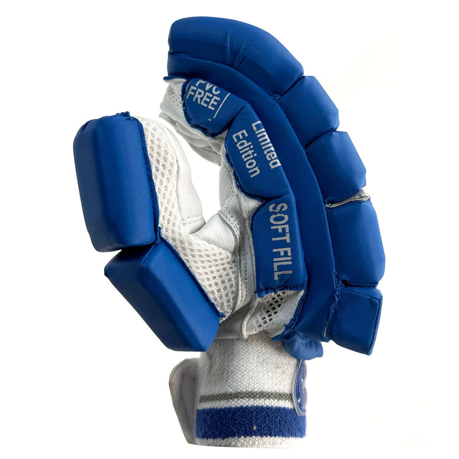 Ds T/20 Limited Edition Batting Cricket Gloves Blue – view 8