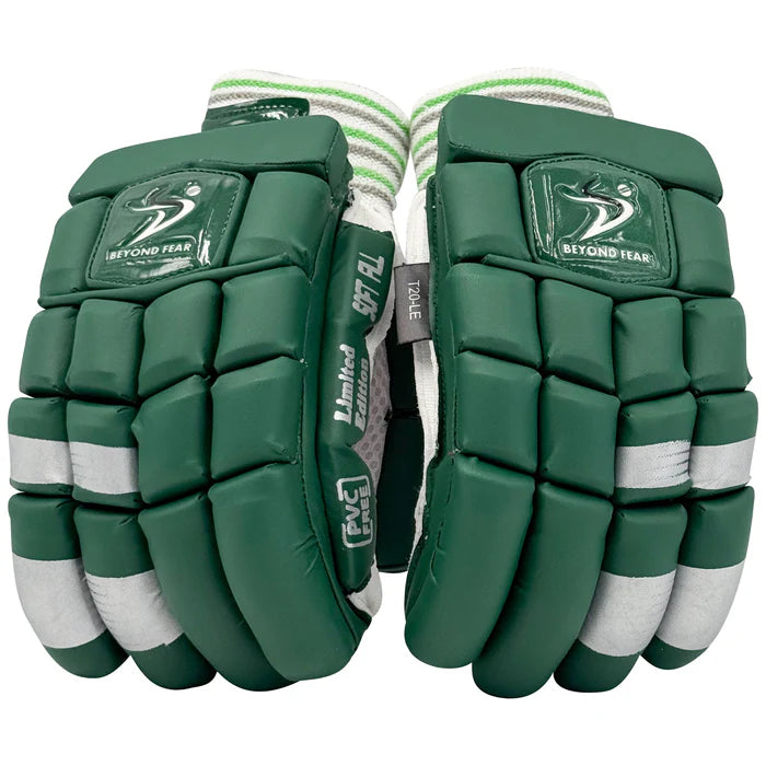 DS T/20 Limited Edition Batting Gloves Green Cricket Batting Equipment