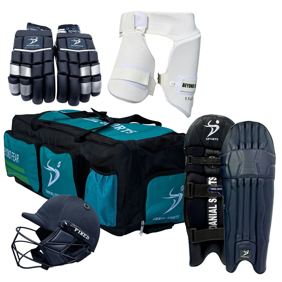 Ds T/20 Pro Cricket Set Without Bat Navy – view 2