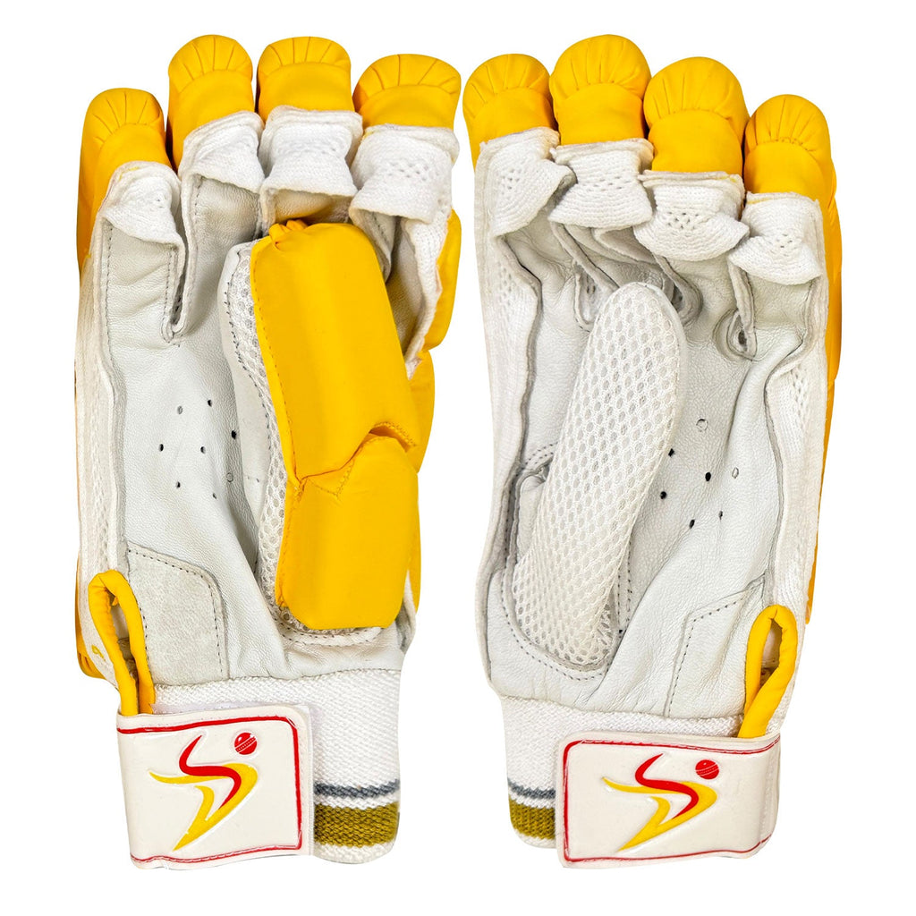 DS Yellow Batting Gloves (Adult) Cricket Batting Equipment – view 15