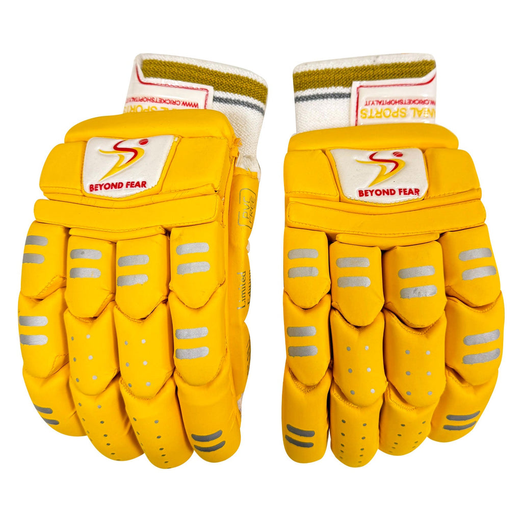 DS Yellow Batting Gloves (Adult) Cricket Batting Equipment – view 16