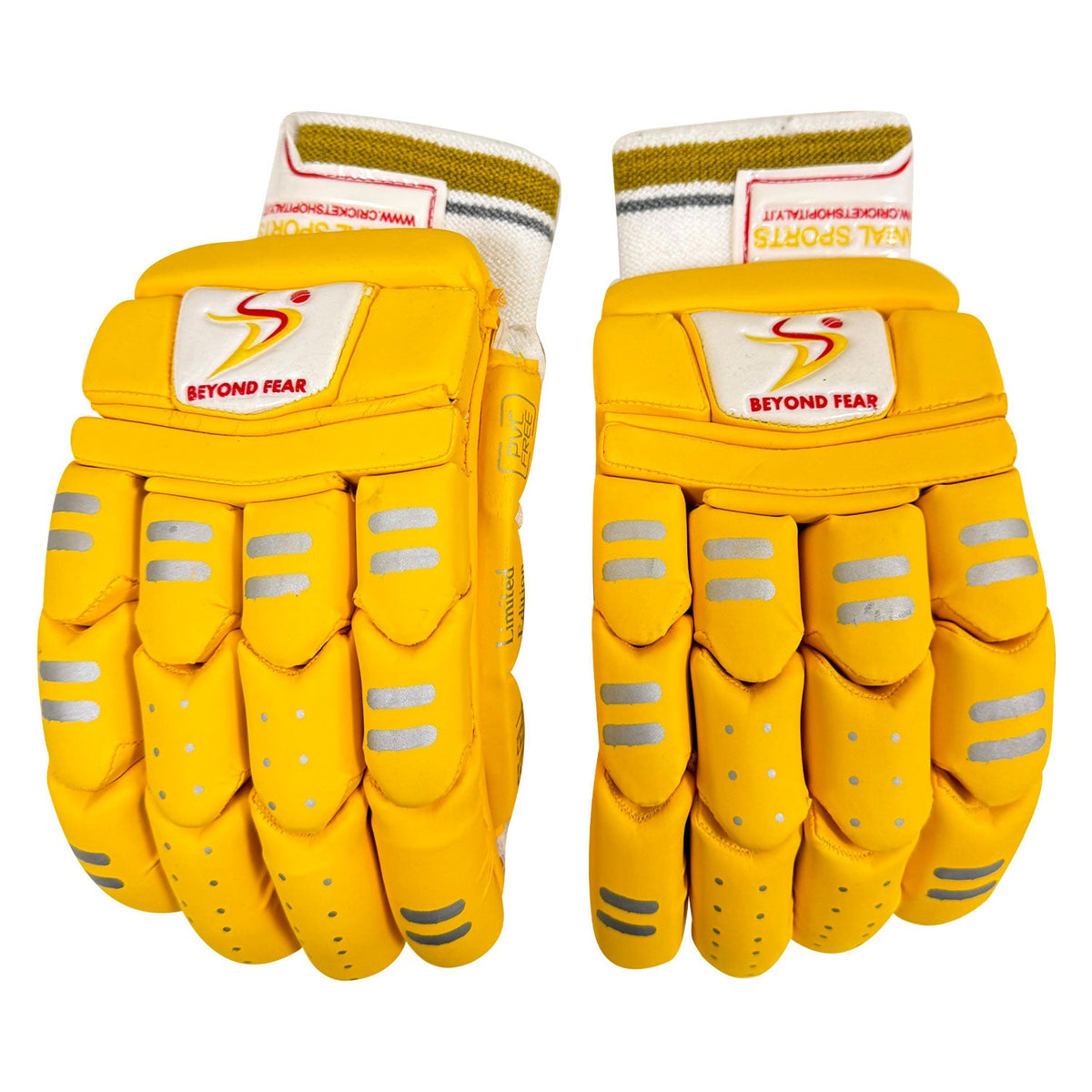 DS Yellow Batting Gloves (Adult) Cricket Batting Equipment – view 16