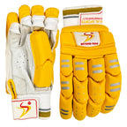DS Yellow Batting Gloves (Adult) Cricket Batting Equipment
