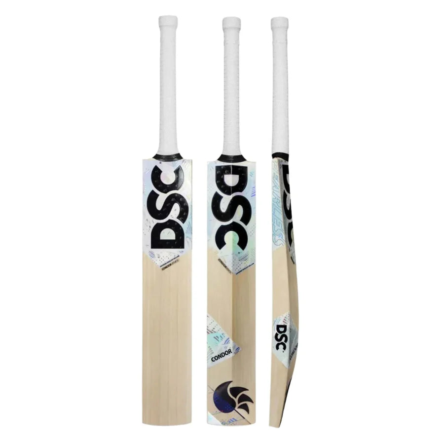 DSC Condor Atmos English Willow cricket bat full profile