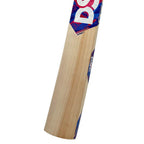 Bottom view showing the factory-fitted toe guard protection on the DSC Intense 75 bat from Cricketer Point.