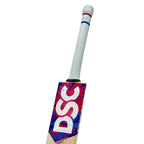Top-down view showing the handle cap and grip thickness of the DSC Intense 75 from Cricketer Point.