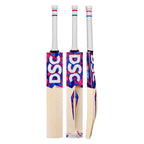 DSC Intense Rage English Willow cricket bat front profile showing its substantial edges.

