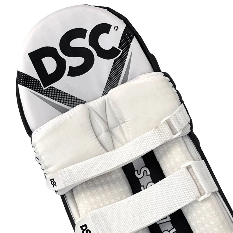 DSC Pro X Batting Leg Guard Black Cricket Batting Equipment – view 10