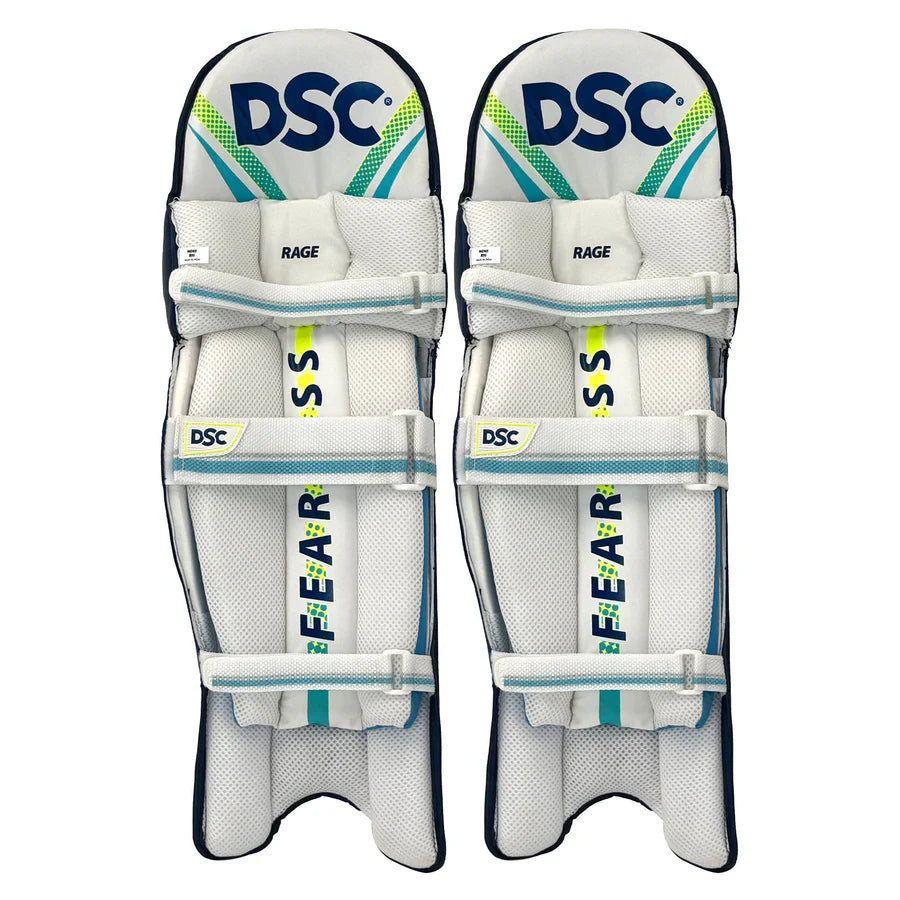 DSC Rage Cricket Batting Pads Navy – view 2