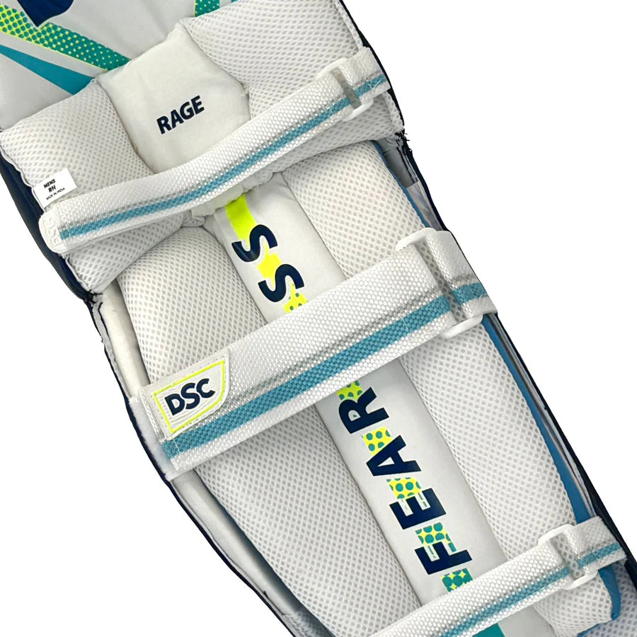 DSC Rage Cricket Batting Pads Navy – view 4