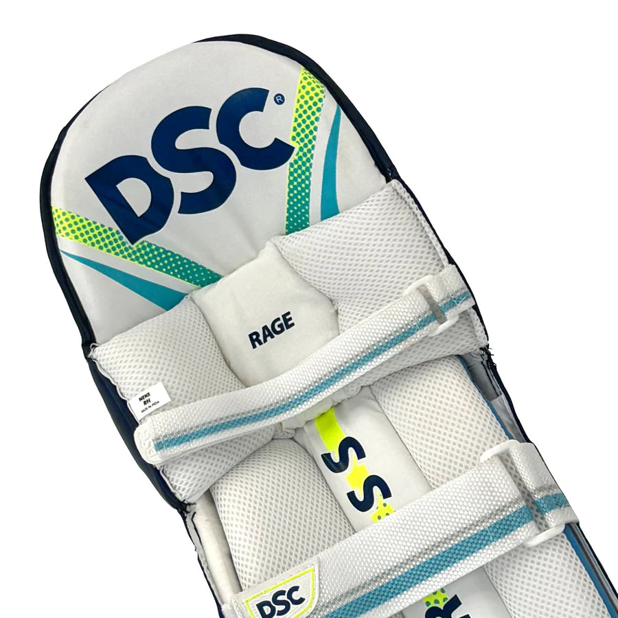 DSC Rage Cricket Batting Pads Navy – view 6