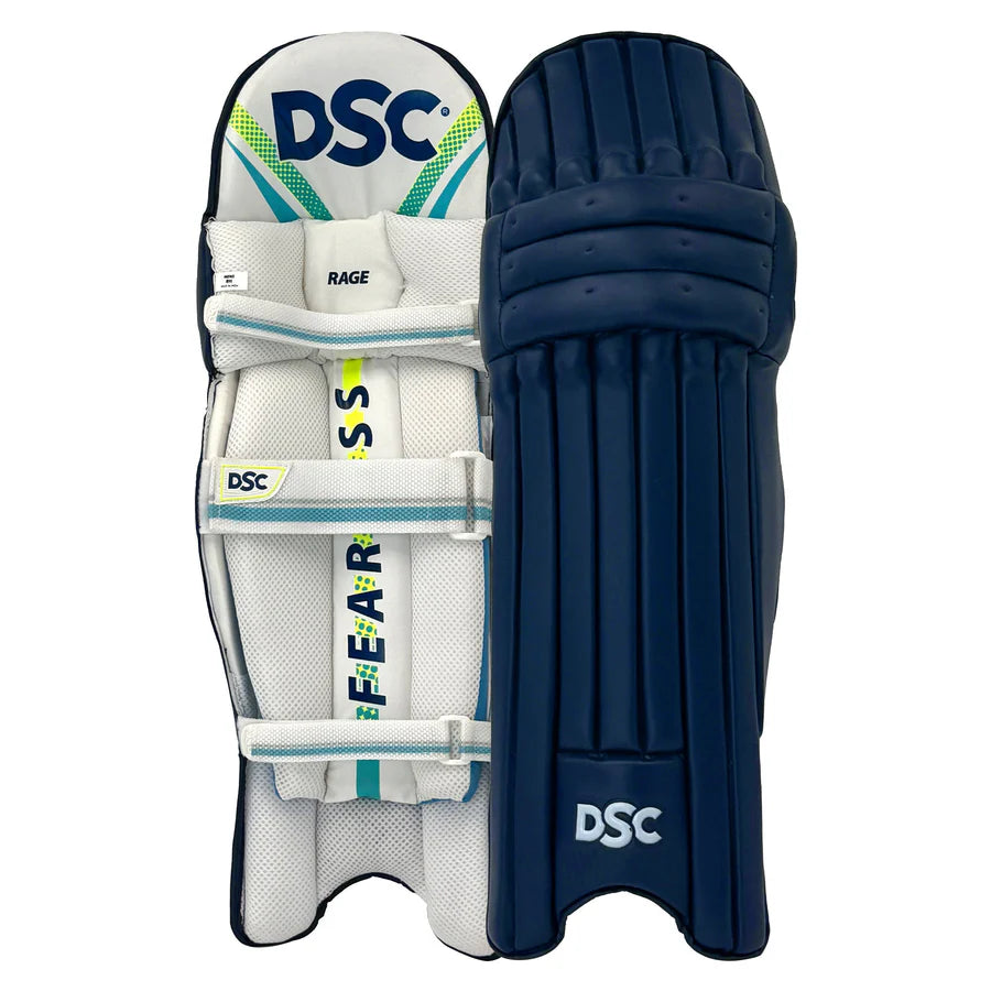 DSC Rage Cricket Batting Pads Navy