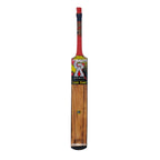 GA Long Sixer Red Tennis Bat side view showing full sixer blade thickness and spine
