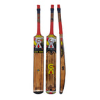 GA Long Sixer Red Tennis Bat front view with bold red finish and long blade profile
