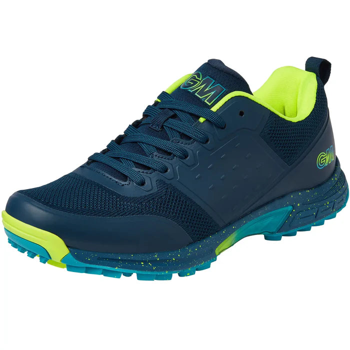 Navy blue GM Aion rubber cricket shoes