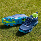 GM Aion Spike All Rounder Cricket Shoes Navy – view 6